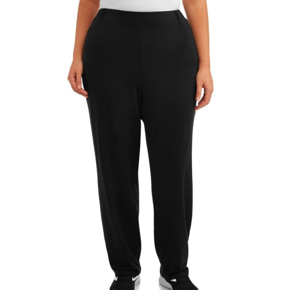 Terra & Sky Women's Plus Size Knit Pants